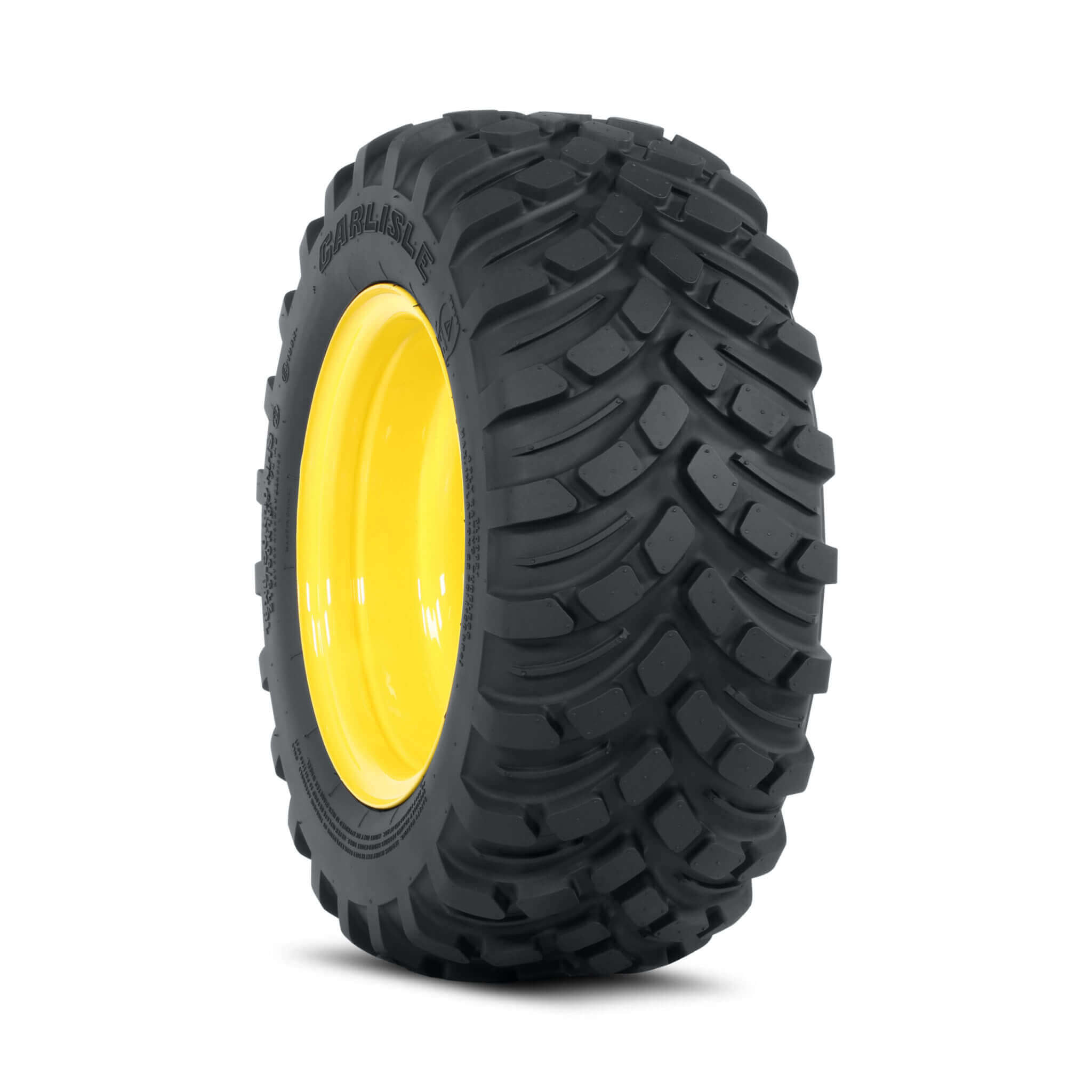 Versa Turf tire is a radial construction for reduced turf impact